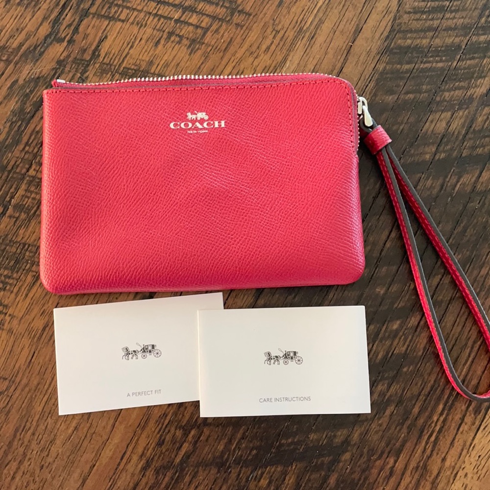 Coach wristlet